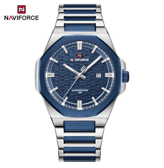 NAVIFORCE Silver Bleue